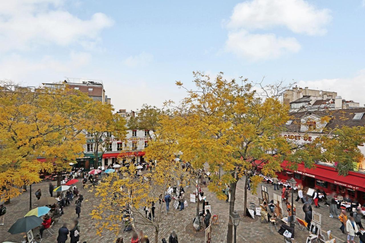 פריז Pick A Flat'S Apartment On Place Du Tertre מראה חיצוני תמונה